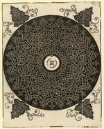 Knoten mit weißer Scheibe