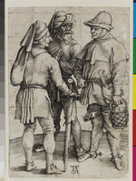 Drei Bauern im Gespräch