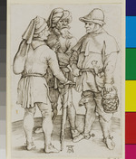 Drei Bauern im Gespräch