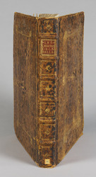 Les Oeuvres de la Belle, Buchrücken