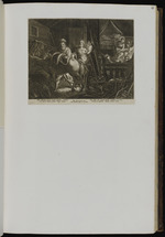 Joseph, von einem Engel gewarnt, bereitet sich zur Flucht nach Ägypten