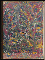 Portraits Tom: III., Einband Vorderdeckel innen