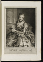 Eine Dame im Ballkleid