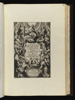 Titelblatt für "Generale Legende der Heylighen"