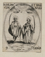 Der Hl. Julian und die Hl. Basilissa