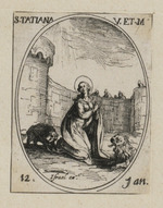 Die Hl. Tatjana, Jungfrau und Märtyrerin