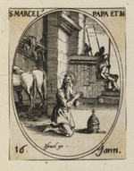 Der Hl. Marcellus, Papst und Märtyrer