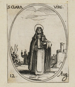 Die Hl. Klara, Jungfrau