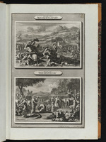 Gen 14,8-12: Der Kampf der neun Könige im Tal Siddim. Gen 14,18-19: Melchisedek segnet Abraham nach der Schlacht