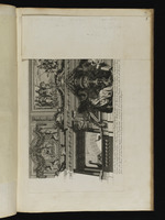 Mittlerer Teil der Decke der Gesandtentreppe mit dem Dreifuß des Apoll