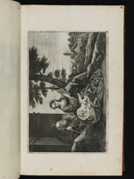 Die Heilige Familie in einer Landschaft