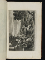 Madonna mit Christus und Johannes dem Täufer in einer Landschaft