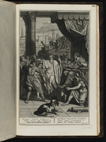 Der Zauberer Elymas wird von Paulus mit Blindheit geschlagen