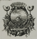 Devise mit Delphin "Für Werte" zum Element Wasser