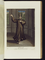 Derwisch oder türkischer Mönch, der sich aus Frömmigkeit dreht