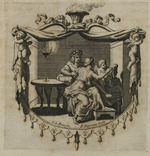 Vignette mit der Erfindung der Malerei