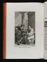 Ruggero unterhält sich mit dem Heiligen Benedikt